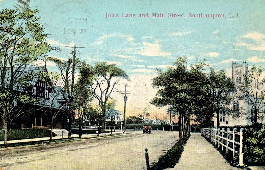 Job's Lane and Main Street, Southampton, L.I.